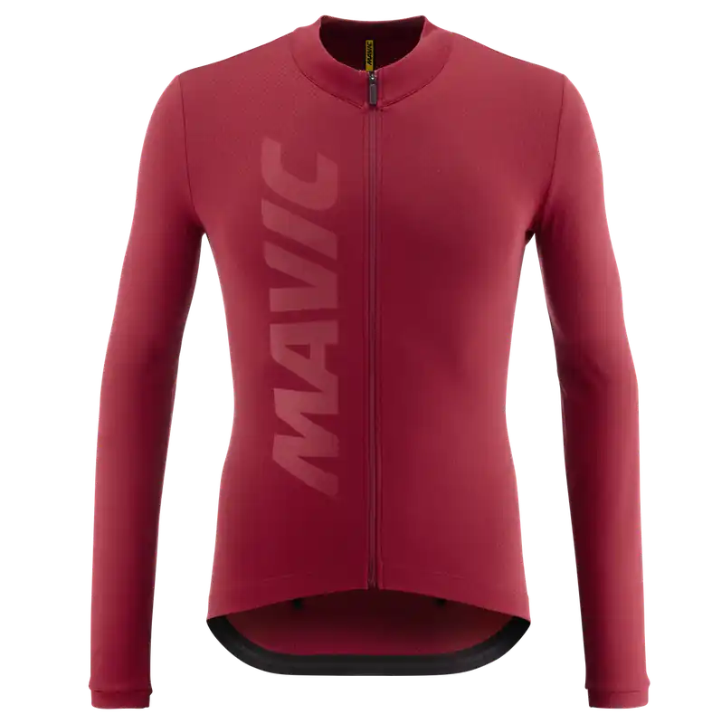 MAVIC AKSIUM THERMO Maillot de manga larga Burdeos