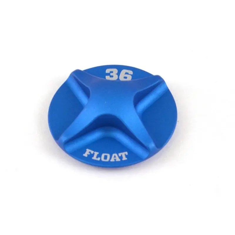 Tapa de valvula FOX RACING SHOX para horquilla FOX FLOAT 36 Azul