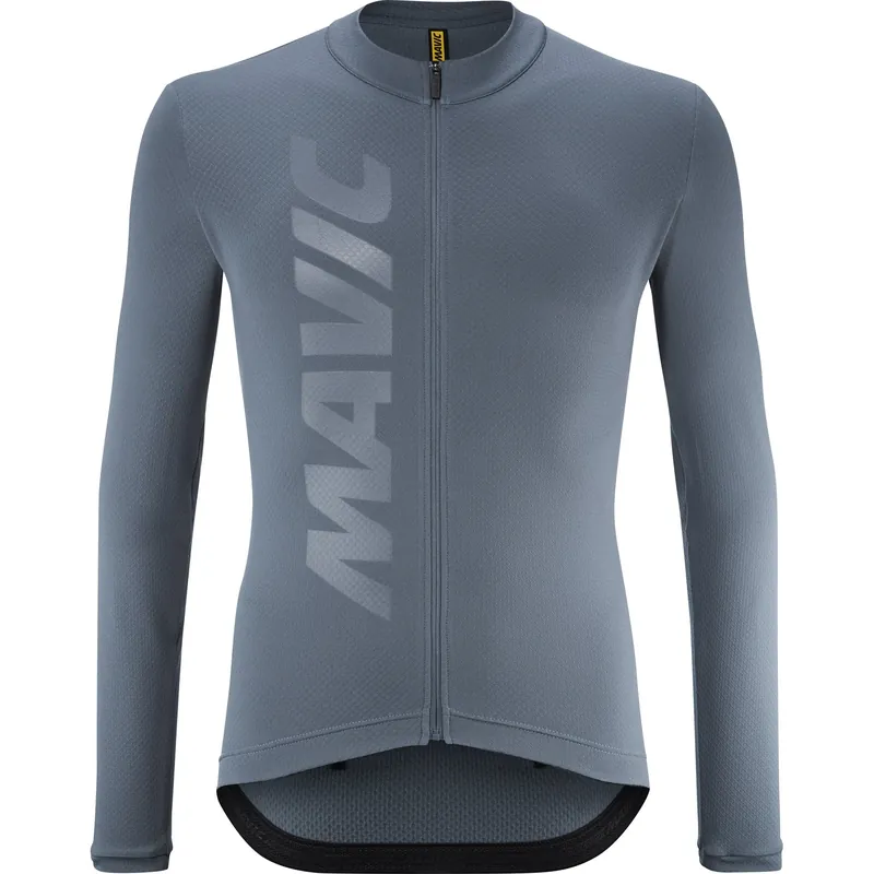 MAVIC AKSIUM THERMO Maillot de manga larga Azul/Gris