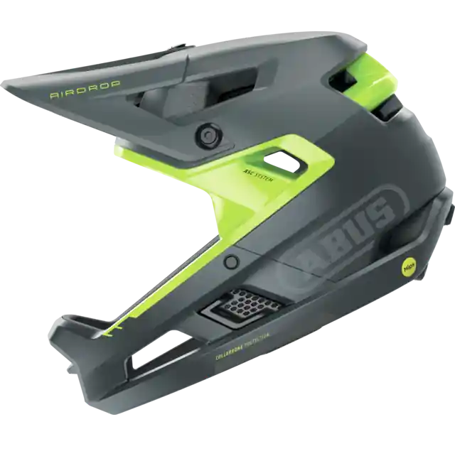 Casco MTB ABUS AIRDROP MIPS Gris/Amarillo