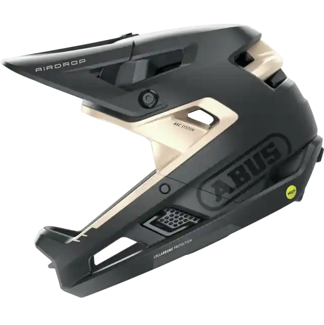 Casco MTB ABUS AIRDROP MIPS Negro/Oro