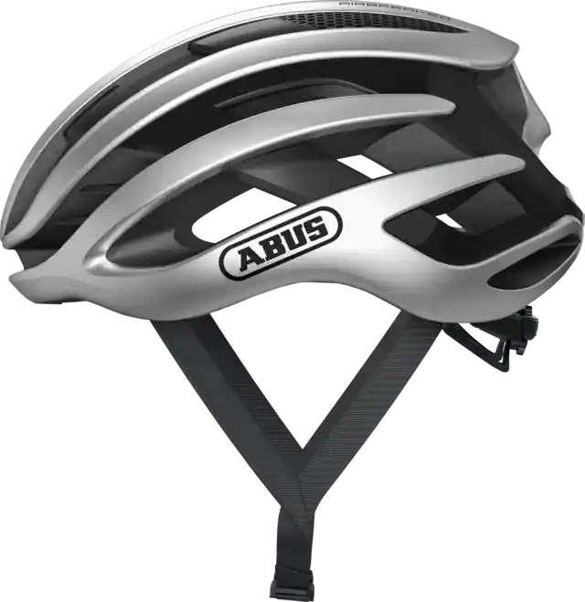 Casco de carretera ABUS AIRBREAKER Plata