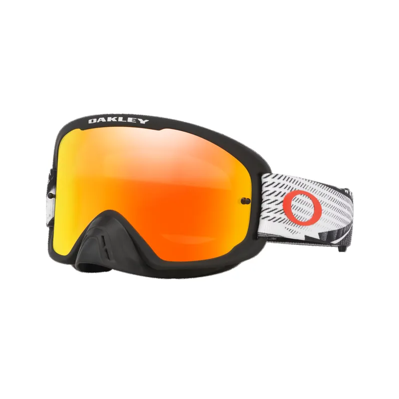 Máscara OAKLEY O Frame Pro 2.0 MX Negro/Blanco Iridium Rojo