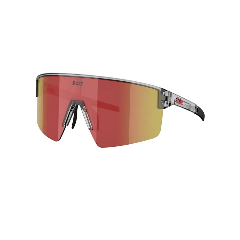 Gafas BLIZ P004 Lente Gris Transparente Rojo Multi