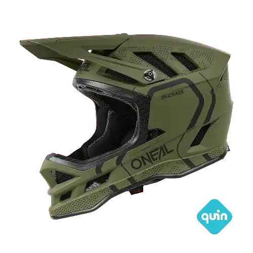 Casco MTB O'NEAL BLADE POLYACRYLITE STRIKE Verde/Negro