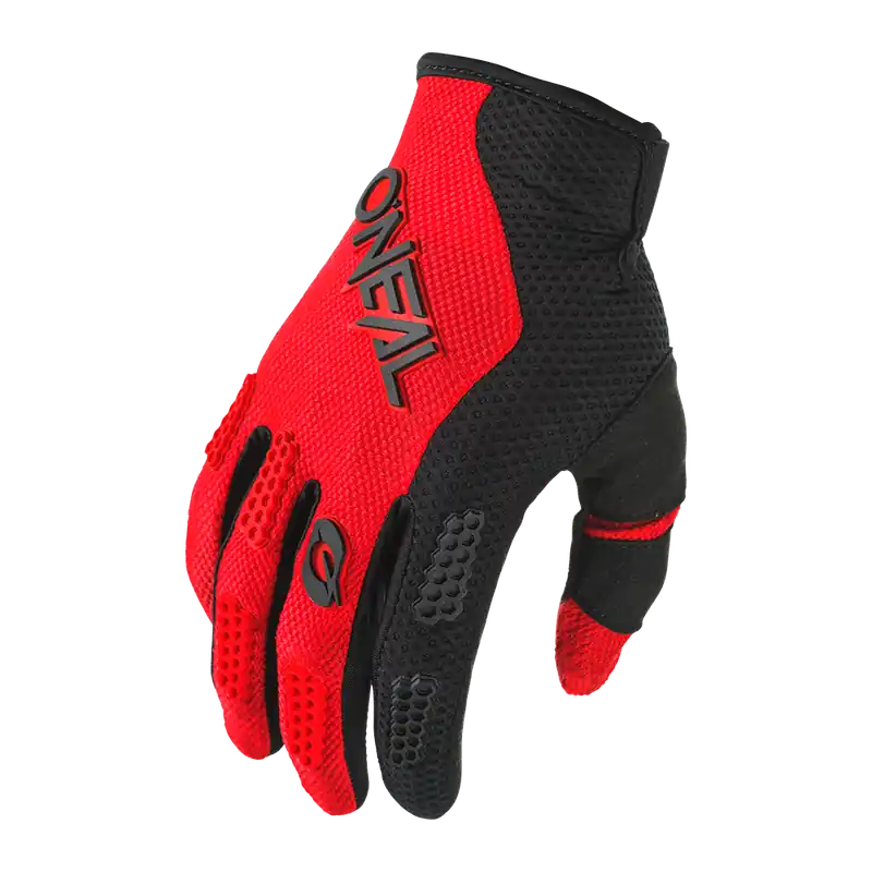 O'NEAL ELEMENT RACEWEAR Guantes Negro/Rojo