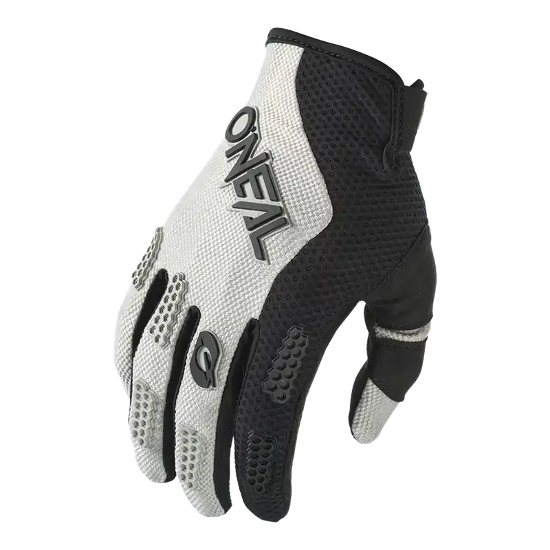 Guantes O'NEAL ELEMENT RACEWEAR Negro/Gris
