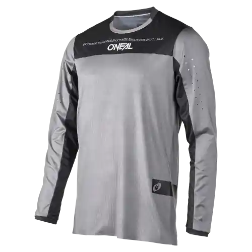 Maillot de manga larga O'NEAL ELEMENT FR HYBRID Negro/Gris