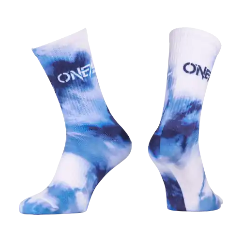 Calcetines O'NEAL MTB PERFORMANCE TWIST Azul/Blanco