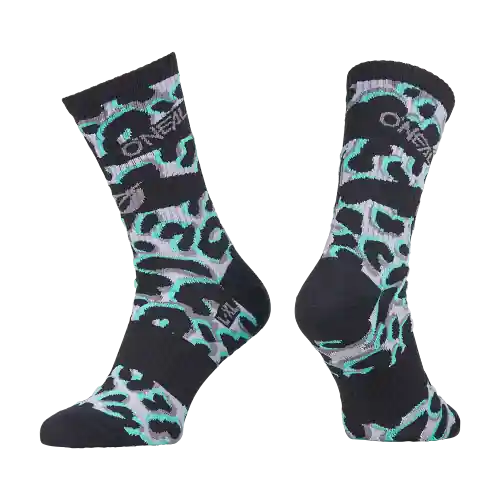 Calcetines O'NEAL MTB PERFORMANCE WILD Negro/Azul