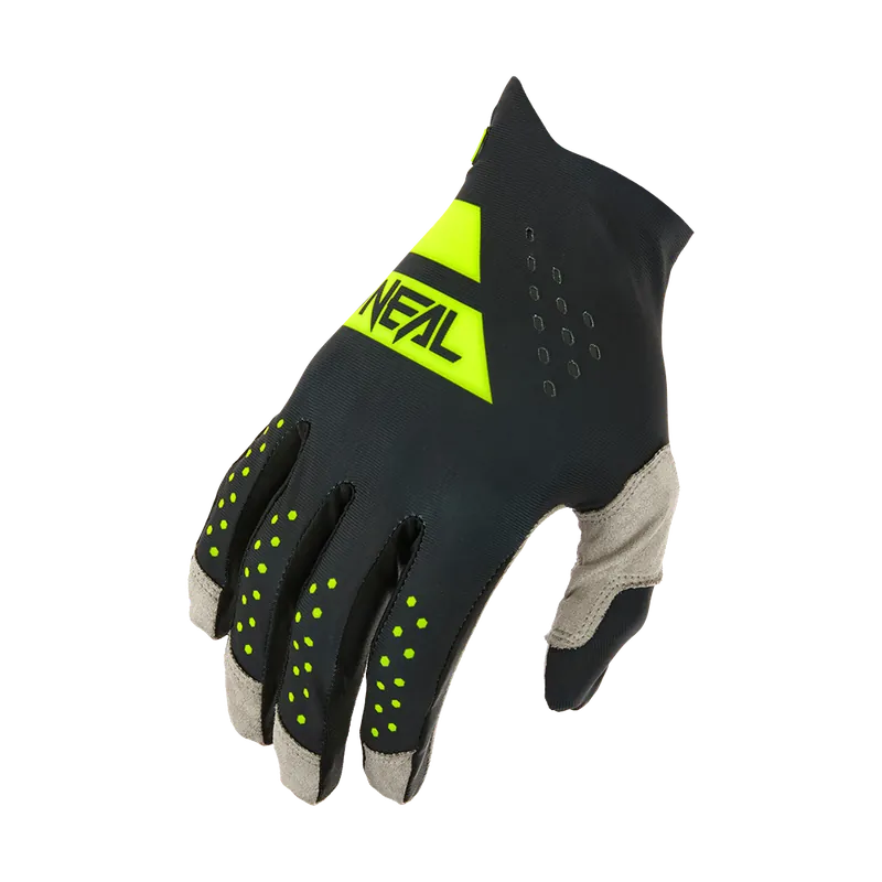 Guantes O'NEAL PIN IT SLIP ON Negro/Amarillo