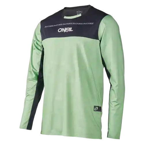 Maillot de manga larga O'NEAL ELEMENT FR HYBRID Negro/Menta