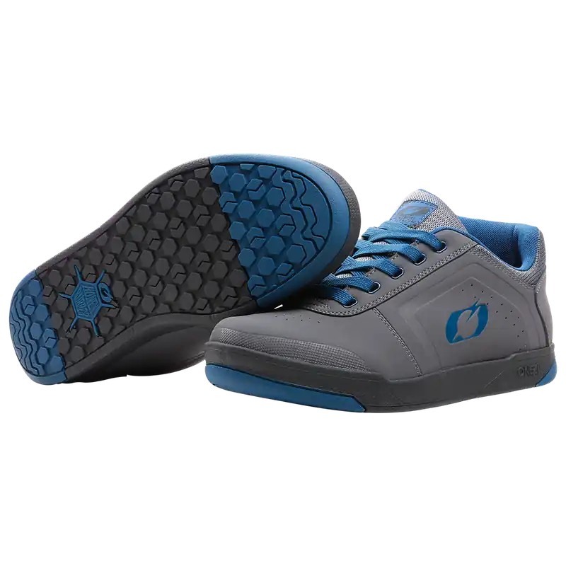 Zapatillas MTB O'NEAL PINNED PRO FLAT Gris/Azul