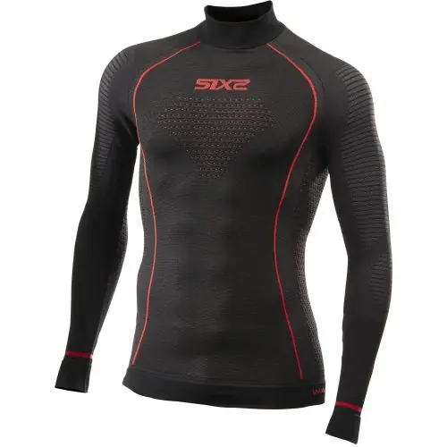 SIXS TS3W CU Ropa Interior Manga Larga Carbono Negro