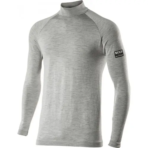 SIXS TS3 MERINOS Ropa interior manga larga Gris