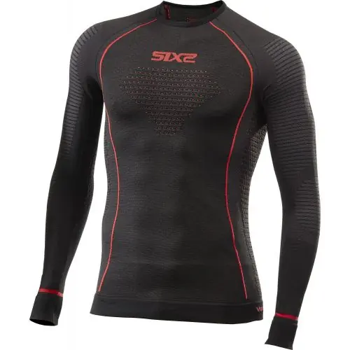 Ropa interior SIXS TS2W CU Manga larga Carbono negro