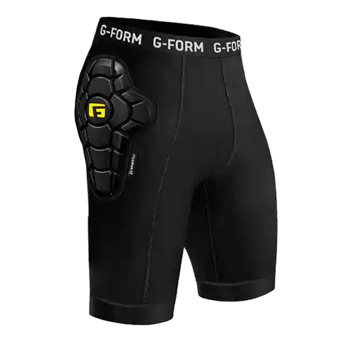 Pantalón corto de protección G-FORM EX-1 Junior Negro