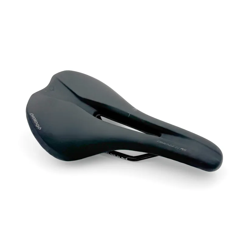 Sillín PROLOGO DIMENSION RS 145mm Raíles de acero Negro