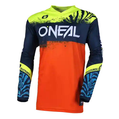 Maillot O'NEAL ELEMENT SHOCKER Niño manga larga Azul/Naranja