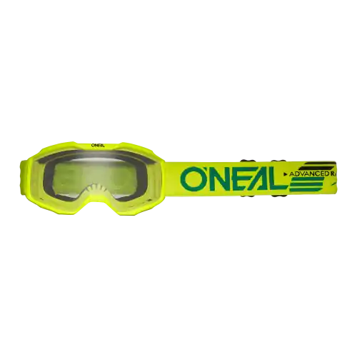 Máscara O'NEAL B-10 SOLID Junior Amarillo Transparente