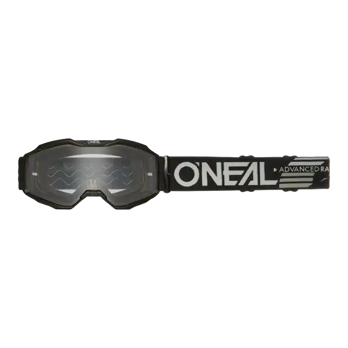 Máscara O'NEAL B-10 SOLID Junior Negra Transparente