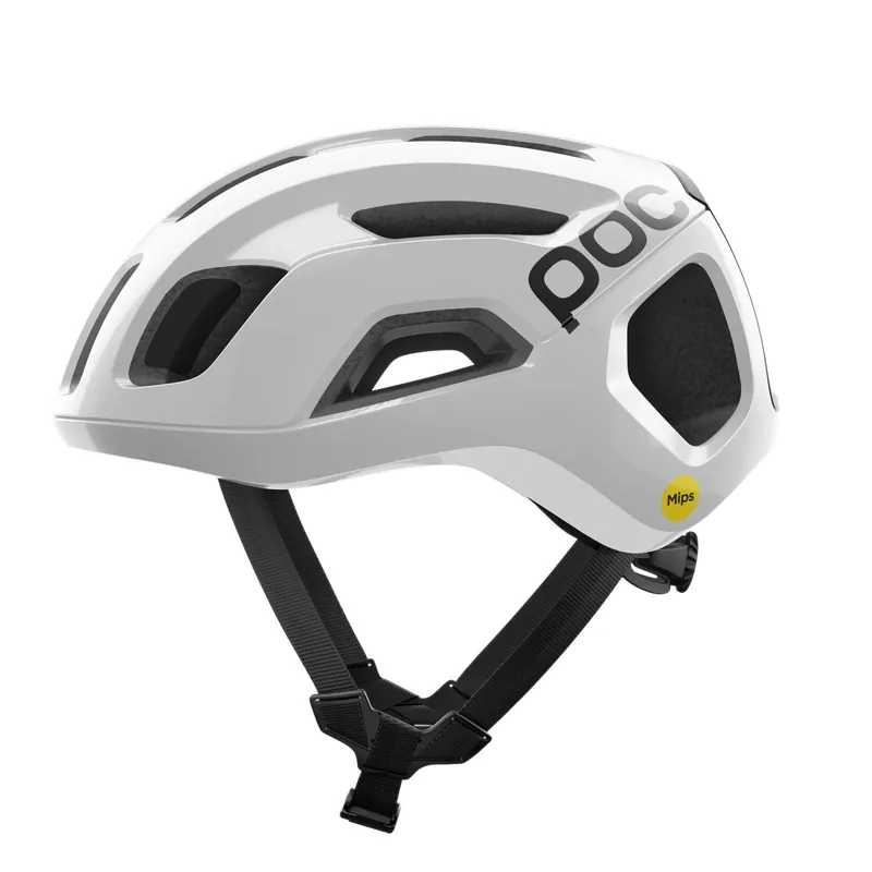 POC VENTRAL AIR MIPS Logo Casco Carretera Blanco/Negro Mate