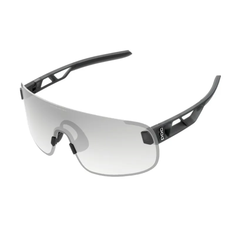 POC ELICIT Gafas Negras Translúcidas Claridad Gris Lente Fotocrómica