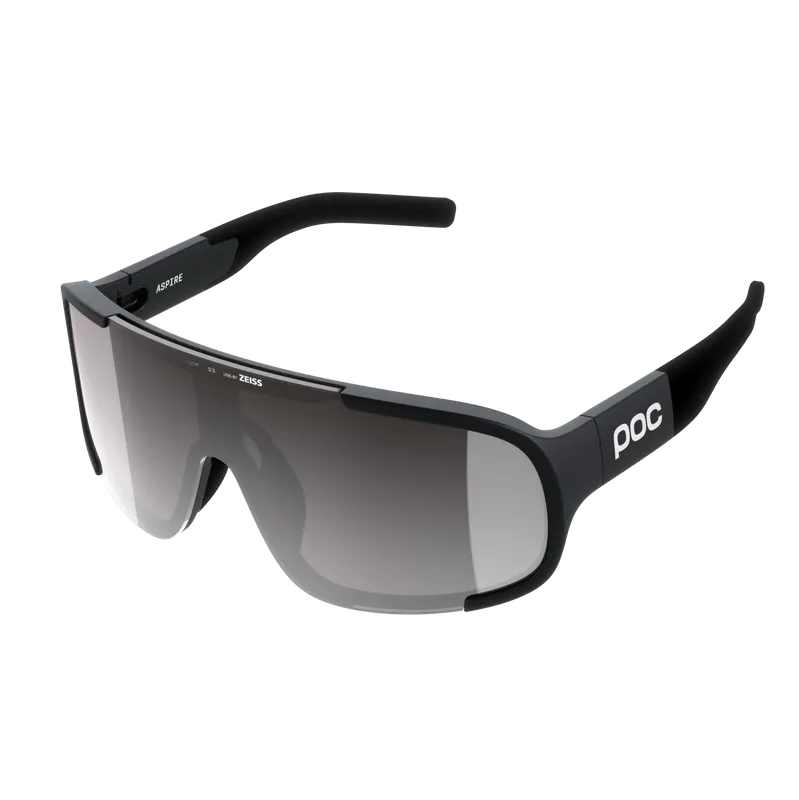 Gafas POC ASPIRE Black Clarity Road Glass Sunny Silver