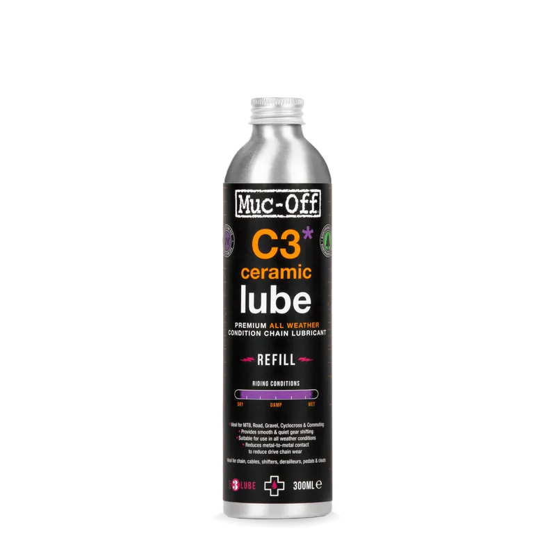 Lubricante cerámico para todas las condiciones MUC-OFF C3 ALL WEATHER CERAMIC (300 ml)