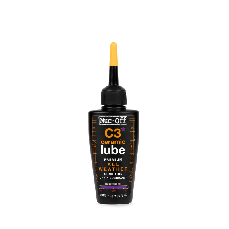 Lubricante cerámico para todas las condiciones MUC-OFF C3 ALL WEATHER CERAMIC (50 ml)