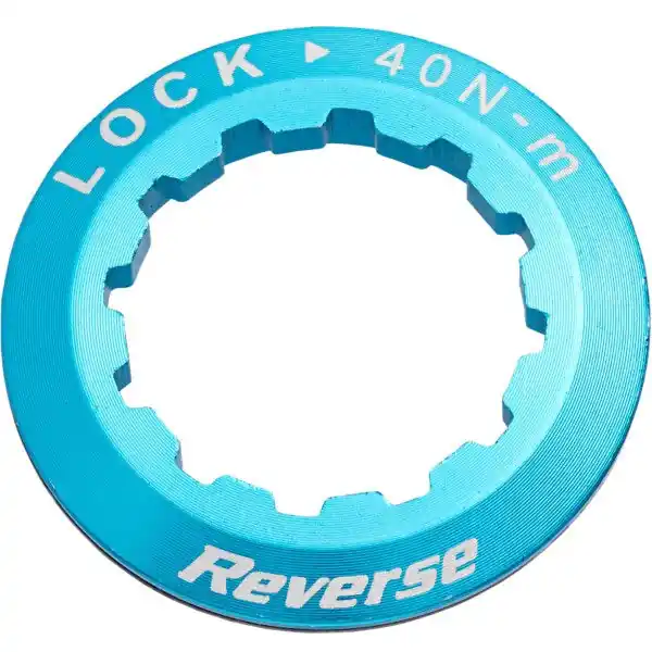 Tuerca Cassette 8/11V REVERSE COMPONENTS Azul claro