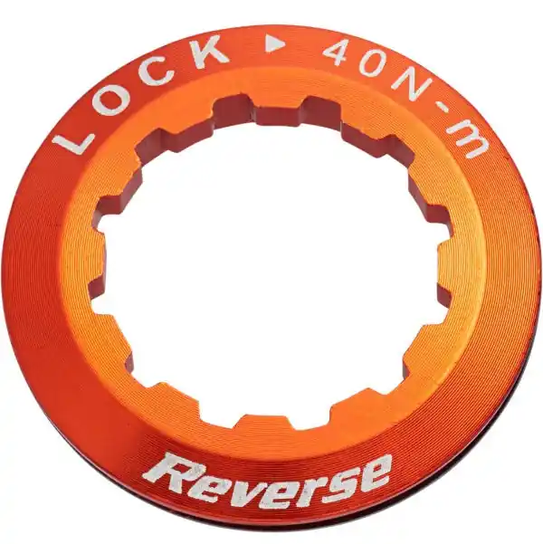 Tuerca de cassette 8/11V REVERSE COMPONENTS Naranja