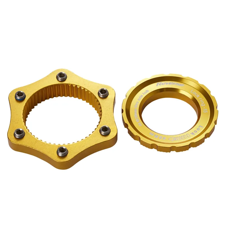 Centerlock > Adaptador dorado de 6 orificios REVERSE COMPONENTS