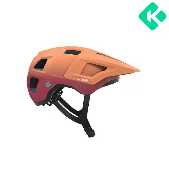 Casco MTB LAZER FINCH KINETICORE Junior Rojo Sedona