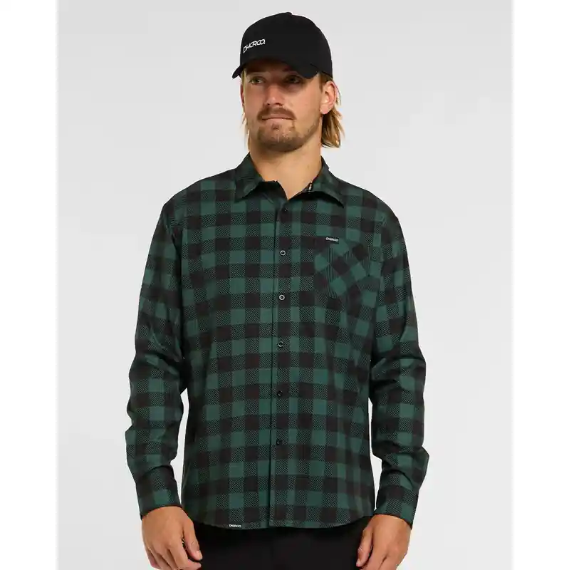 DHARCO TECH GUS Technical Shirt Negro/Caqui
