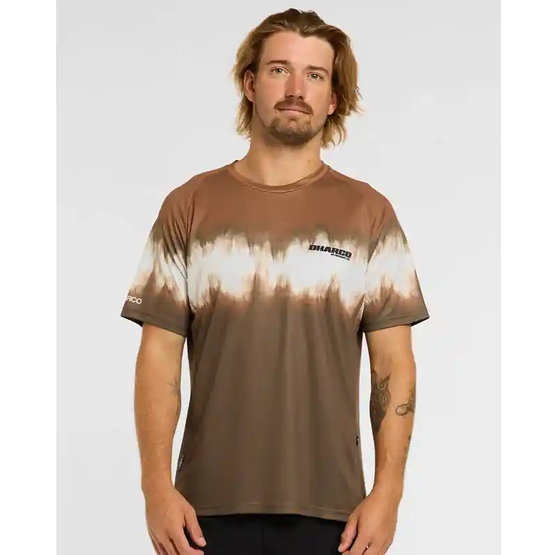 Maillot de manga corta DHARCO DUNE Marrón