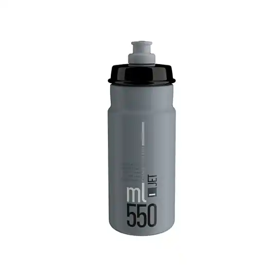 ELITE JET Gris Negro Logo Botella