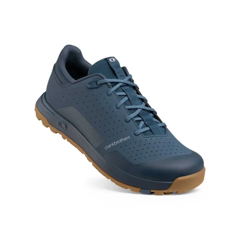Zapatillas MTB CRANKBROTHERS MALLET TRAIL LACE CLIP Azul/Goma