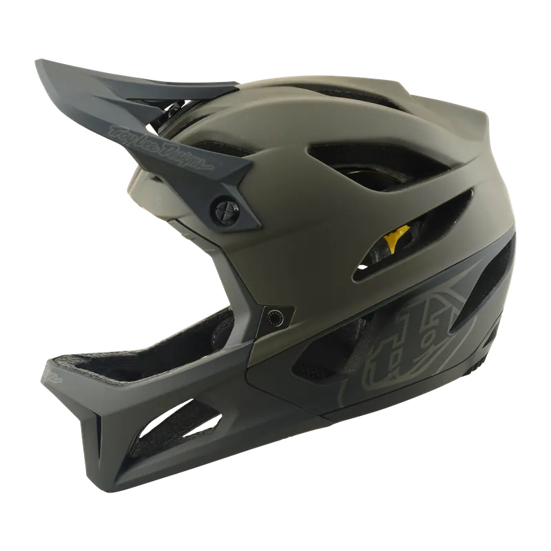 Casco MTB TROY LEE DESIGNS STAGE MIPS DRONE TARMAC Gris