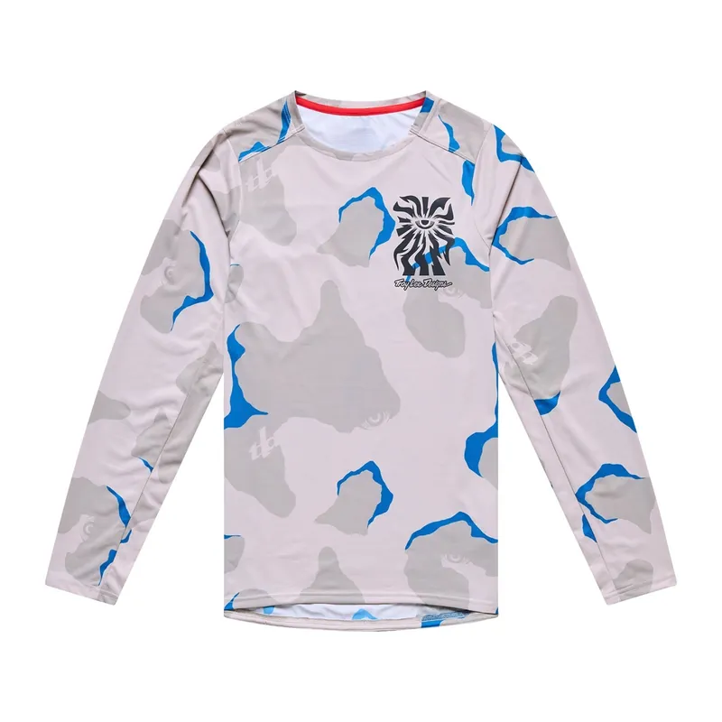 Maillot TROY LEE DESIGNS SKYLINE PRO FLOW CAMO Manga Larga Pómez