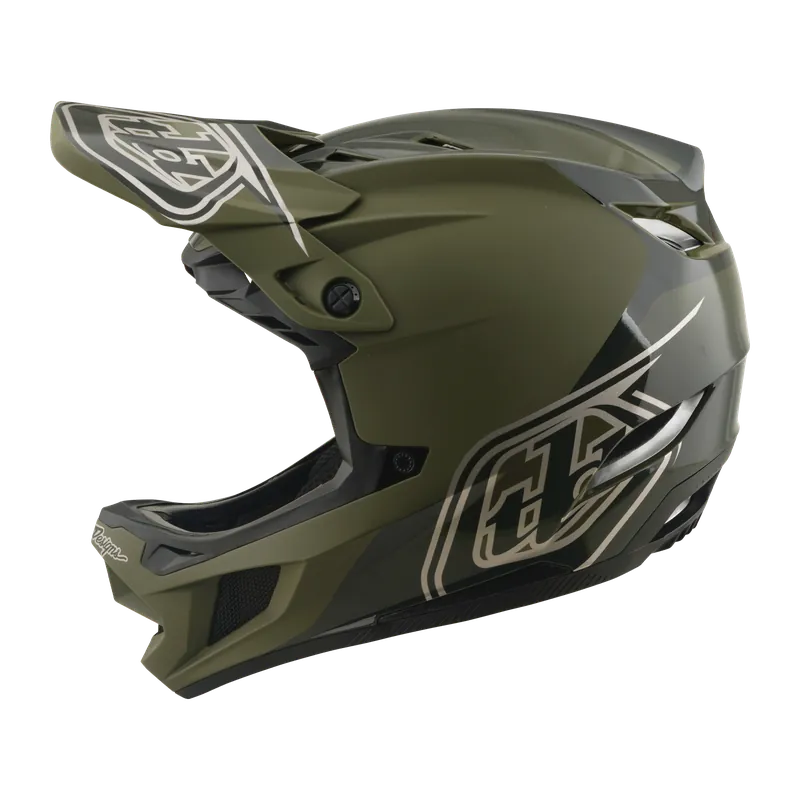 Casco MTB TROY LEE DESIGNS D4 POLYACRYLITE MIPS SHADOW BEETLE Caqui