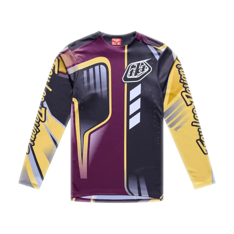 Maillot de manga larga TROY LEE DESIGNS SPRINT PRO LOWRIDER Sangria