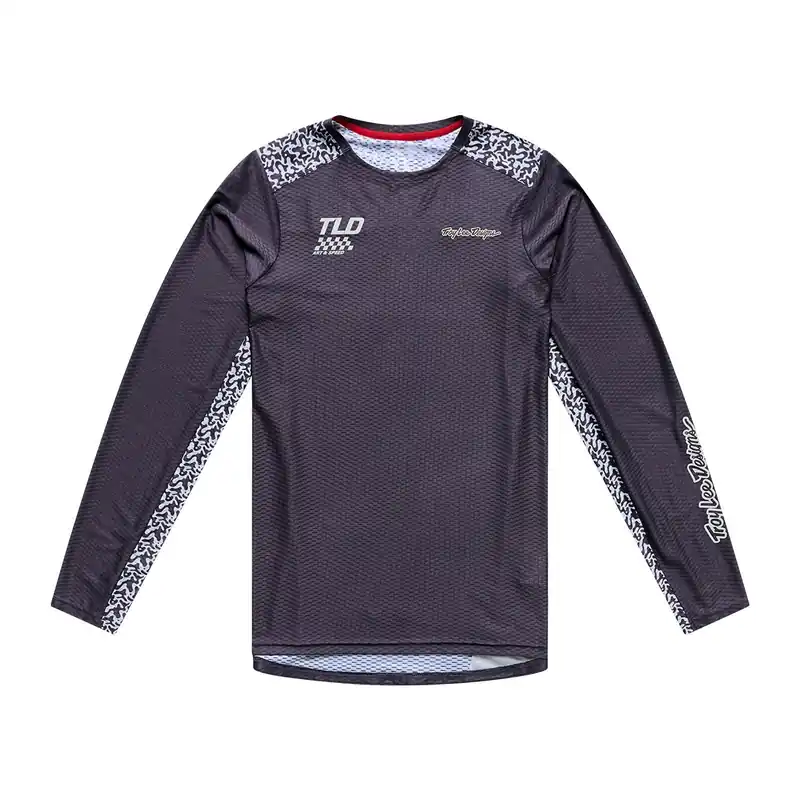Maillot TROY LEE DESIGNS SKYLINE PRO AIR RIDGELINE Manga Larga Carbono
