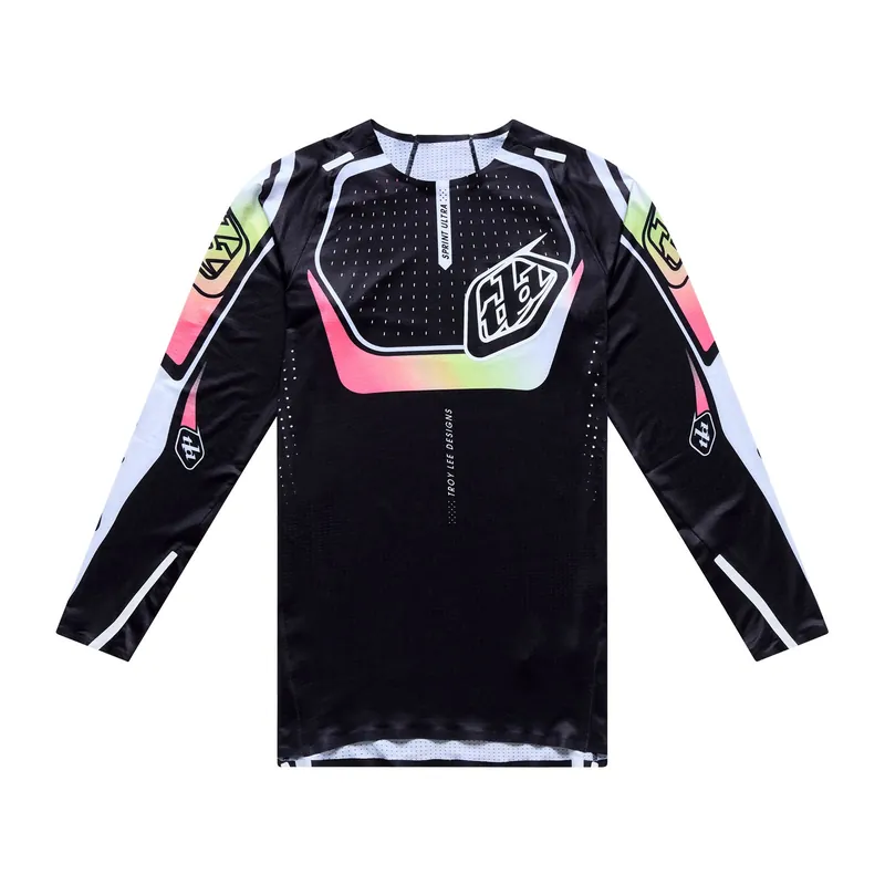 Maillot de manga larga TROY LEE DESIGNS SPRINT ULTRA PROTON Negro