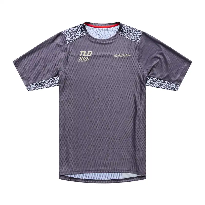 Maillot TROY LEE DESIGNS SKYLINE PRO AIR RIDGELINE Carbono Manga Corta