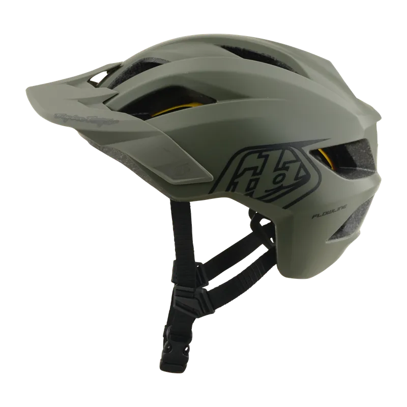 Casco MTB TROY LEE DESIGNS FLOWLINE POINT MIPS Junior Caqui
