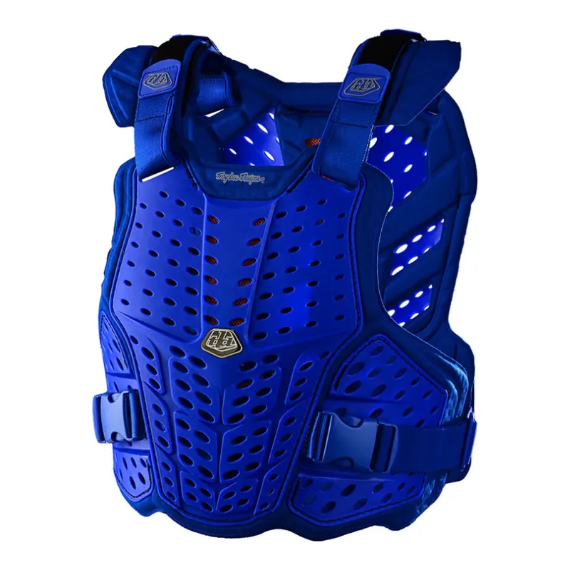 TROY LEE DESIGNS ROCKFIGHT Chaleco protector azul junior