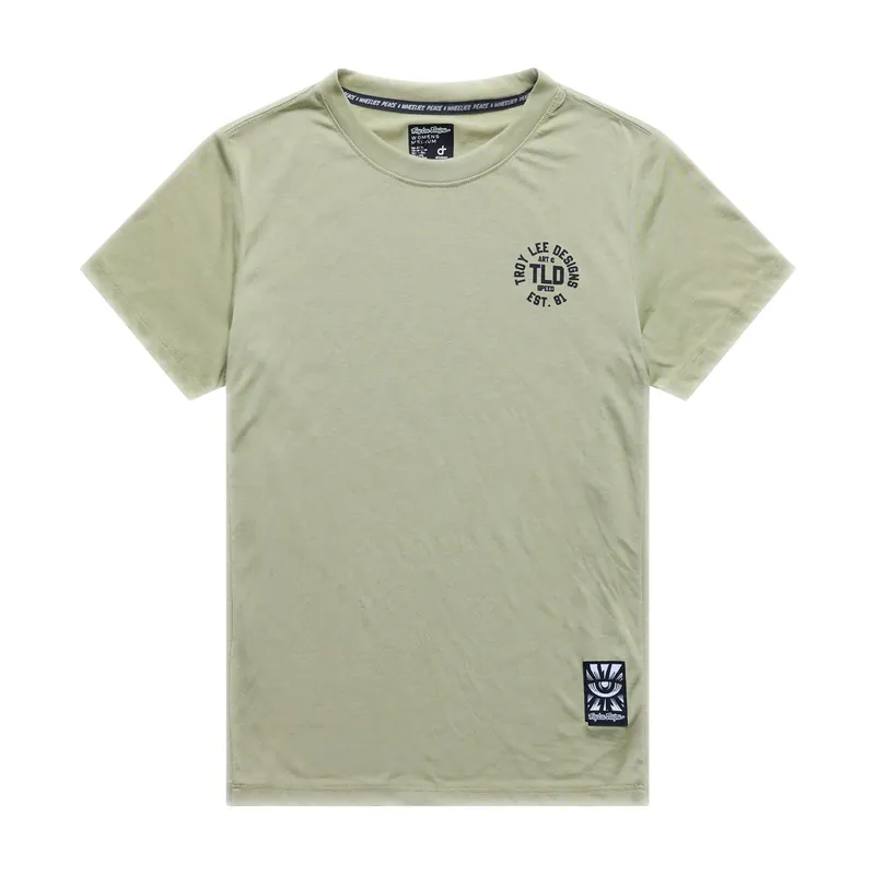 TROY LEE DESIGNS LILIUM RIDE STAMPS Maillot de manga corta para mujer Sage