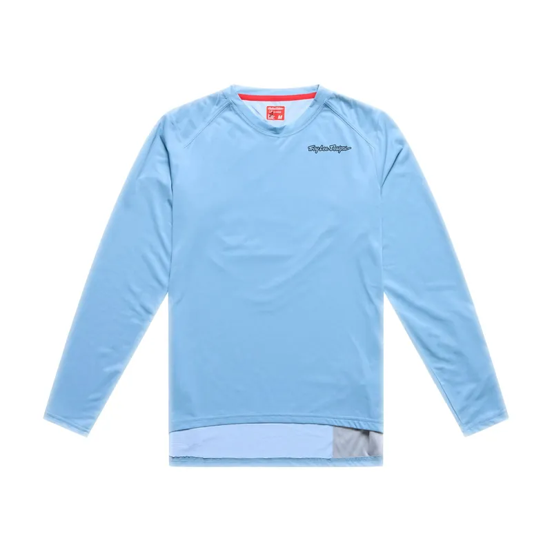 TROY LEE DESIGNS LILIUM PRO Maillot de manga larga para mujer Azul