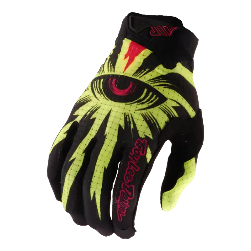TROY LEE DESIGNS AIR CYCLOPS Guantes Junior Negro/Amarillo